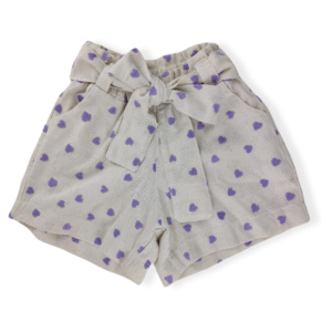 SHORT FEM LINHO COM FAIXA