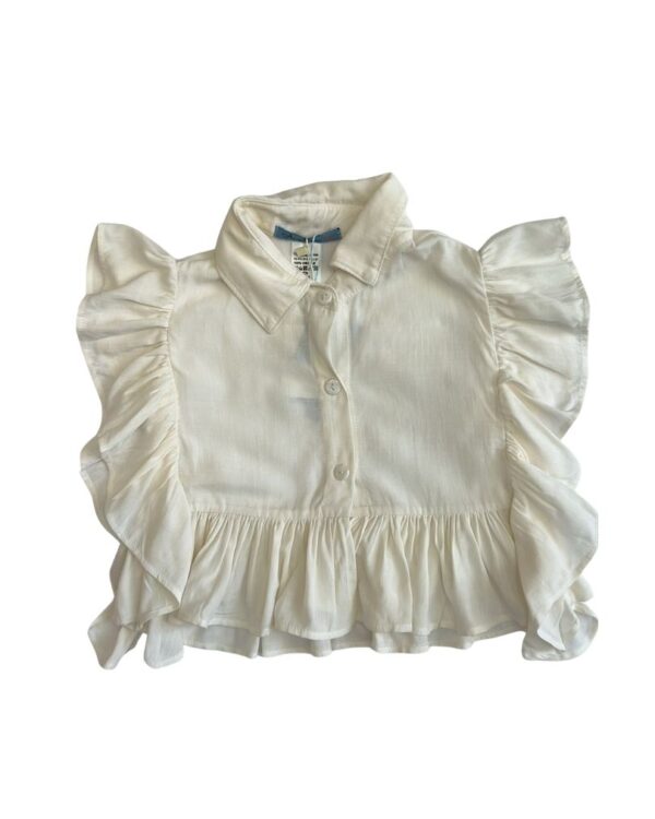 BLUSA BABADO FEMININA CORES DIVERSAS - Imagem 3